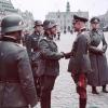 Evenements seconde guerre mondiale la deuxieme guerre mondiale la belgique le colonel general walther von brauchitsch commandant en chef de l armee avec les officiers allemands grote markt 